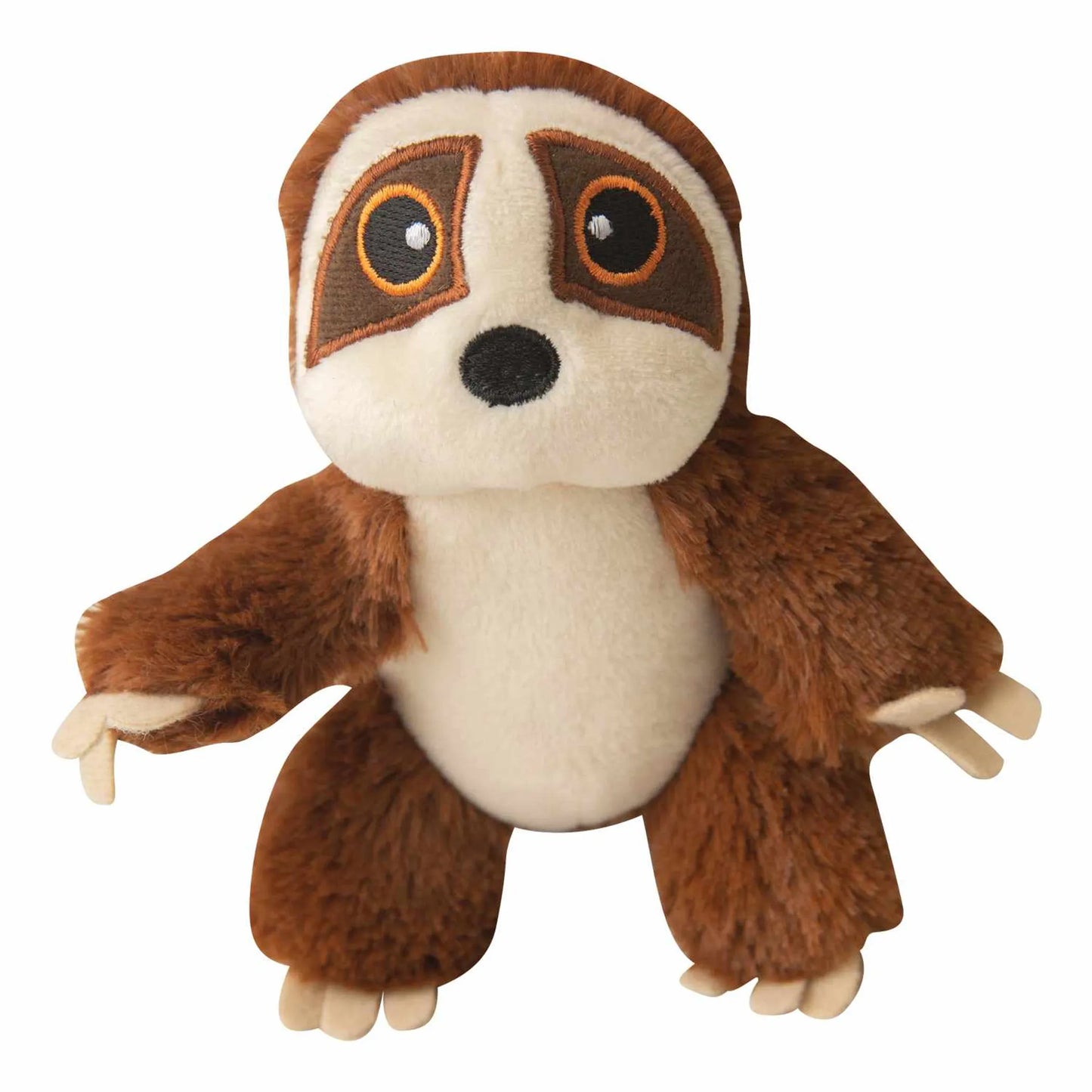 snugarooz baby sasha the sloth plush dog toy 5"